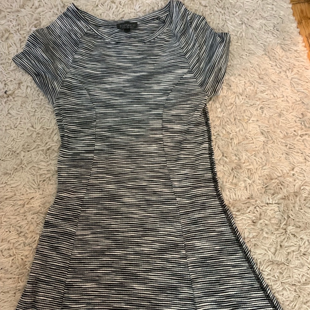 Topshop striped dress